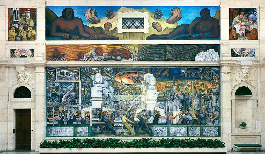 Detroit Industry Murals in Detail Diego Rivera